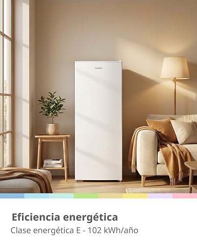 Thumbnail 5 de Comfee' RCD235WH2EU(E) 230L: Refrigerador independiente de una puerta, 142 cm, luz LED y puerta reversible