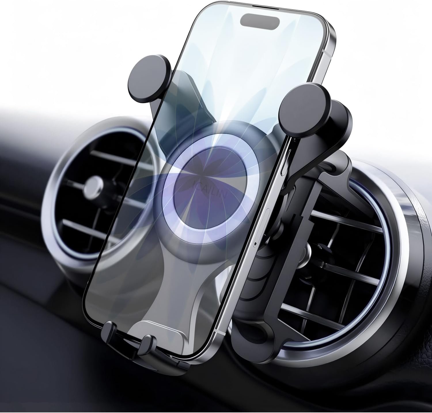 Detalle de ICAILIN Mercedes Phone Holder 45–75mm