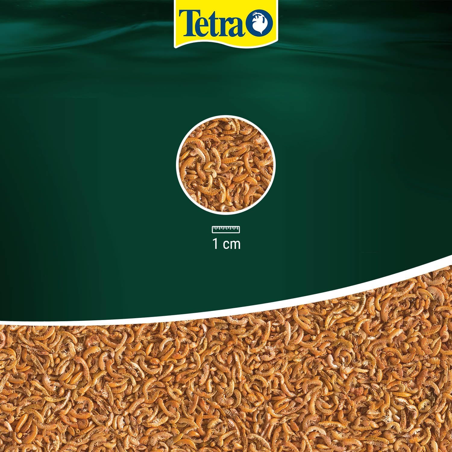 Detalle de ReptoDelica Gammarus Turtle Food – Cibo naturale a base di gamberetti d'acqua dolce (250 ml) per tartarughe