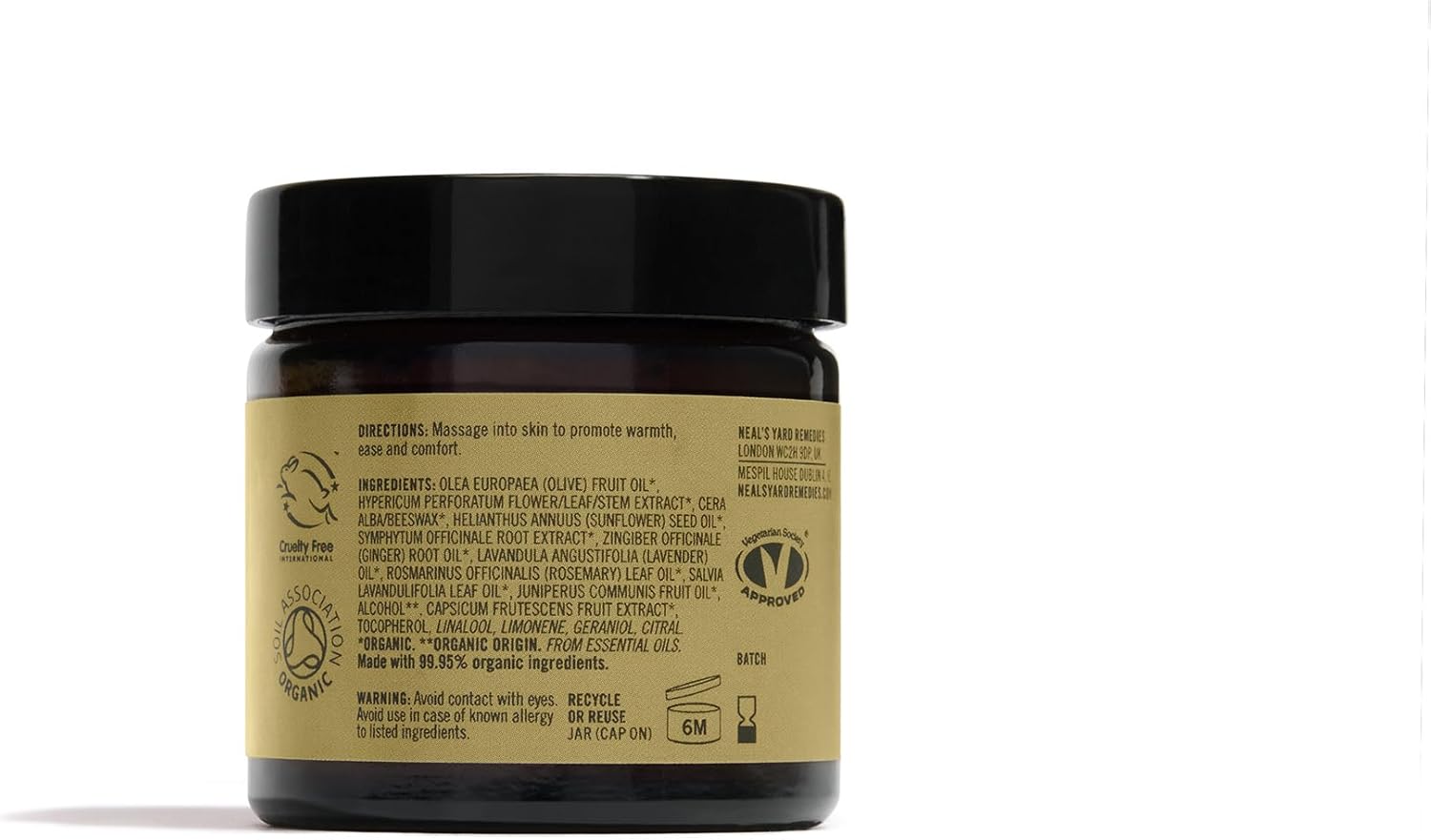 Thumbnail 3 de Neal's Yard Remedies Warming Salve with Ginger & Rosemary (45g) – A practical warming balm for everyday comfort
