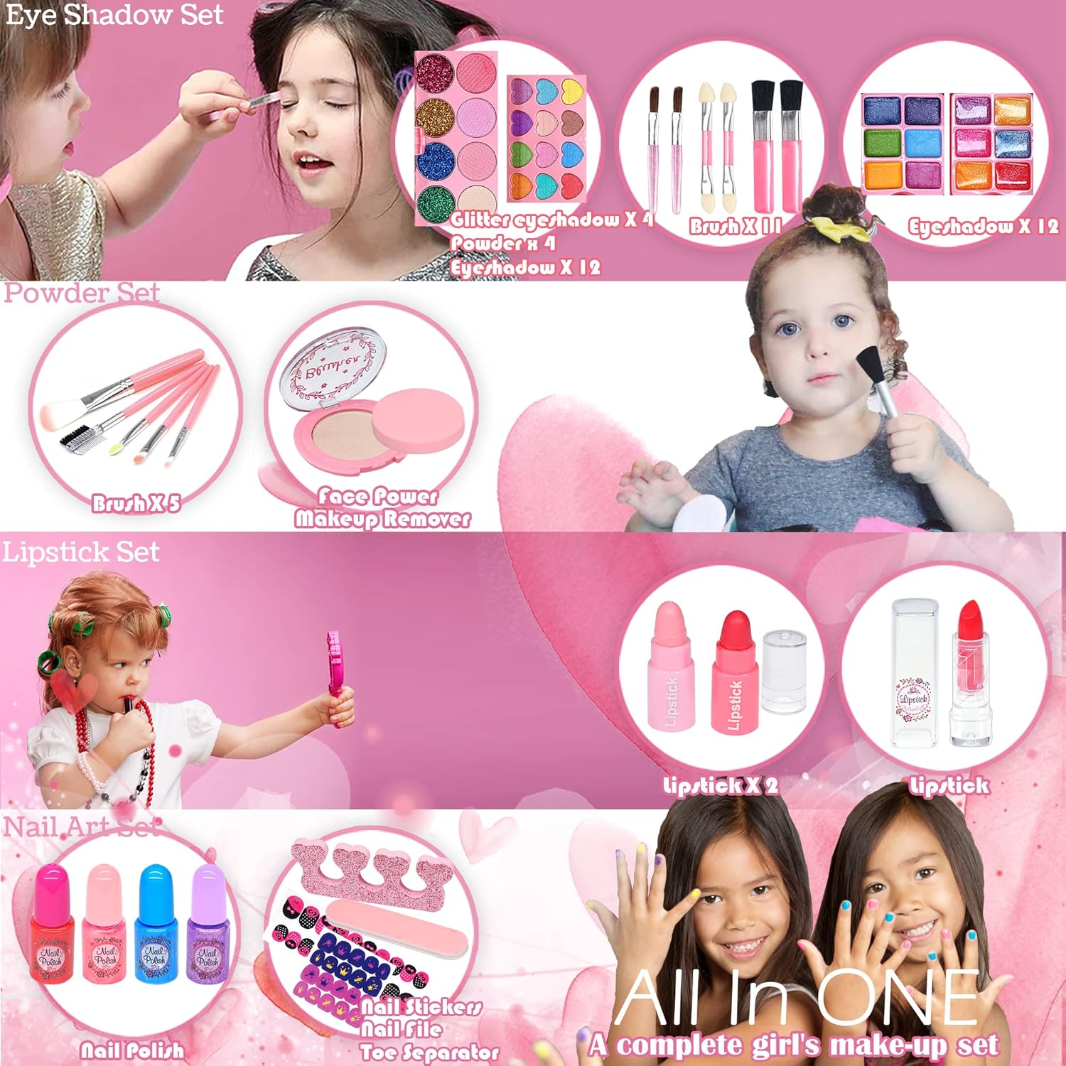 Thumbnail 2 de EVACOK Kids Makeup Set washable, for ages 4–12