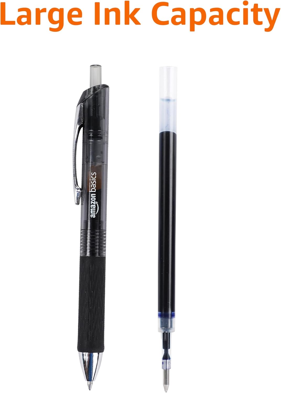 Thumbnail 4 de Amazon Basics Fine Point Gel Pens 0.028 in, 12-pack 🖊️