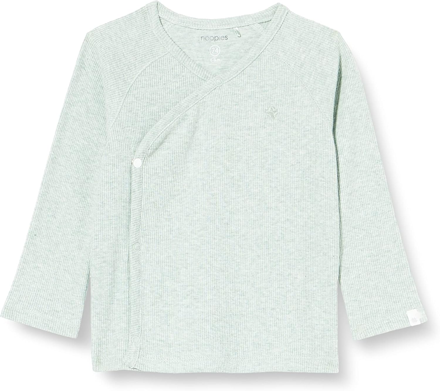 Thumbnail 3 de Noppies Unisex Baby U Tee Overlap Ls Rib Nanyuki T-Shirt – 1er Pack