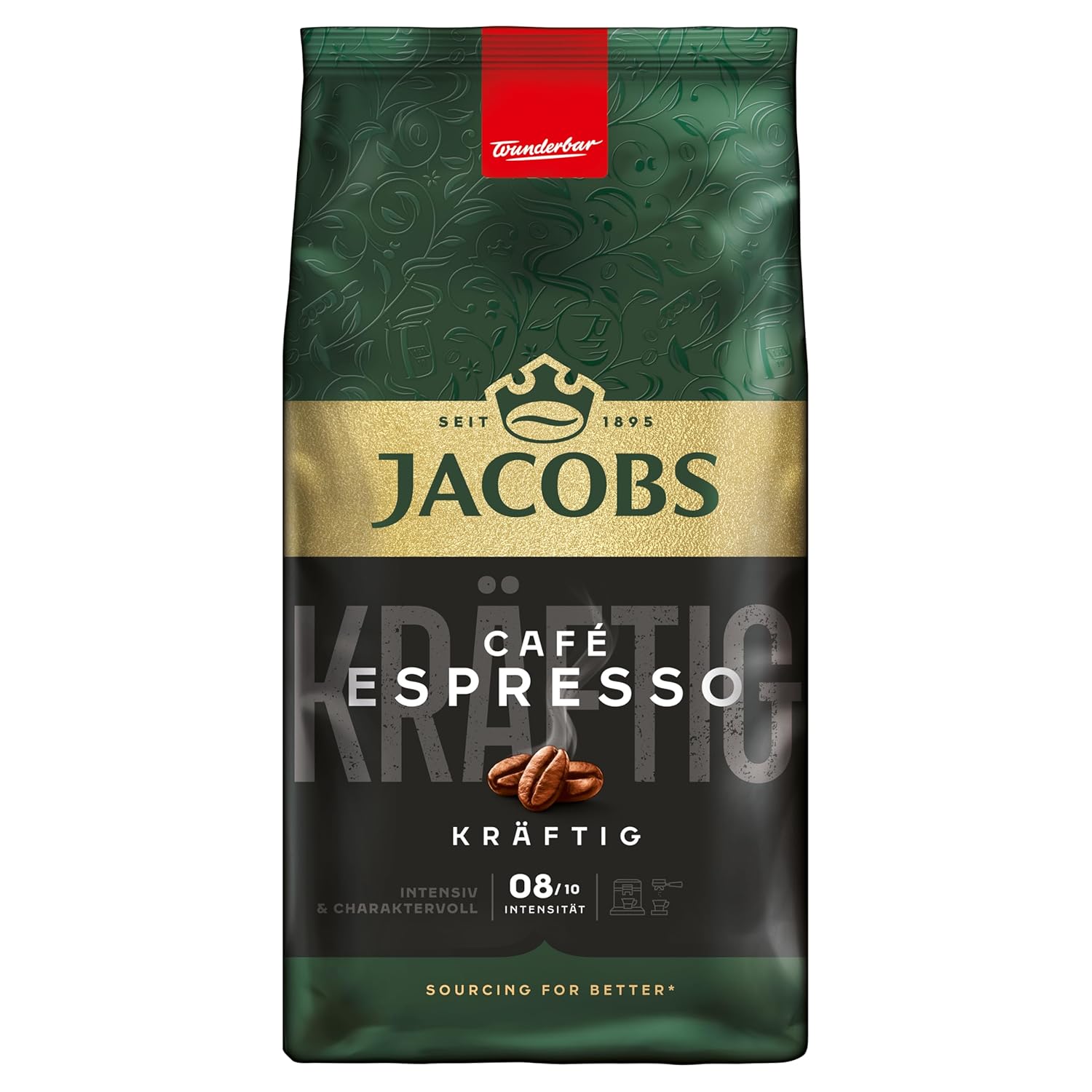 Thumbnail 6 de Jacobs Café Crema Gold – Ganze Bohnen, vollmundig & fruchtig, 1 kg, brasilianische Basis aus Bremen geröstet
