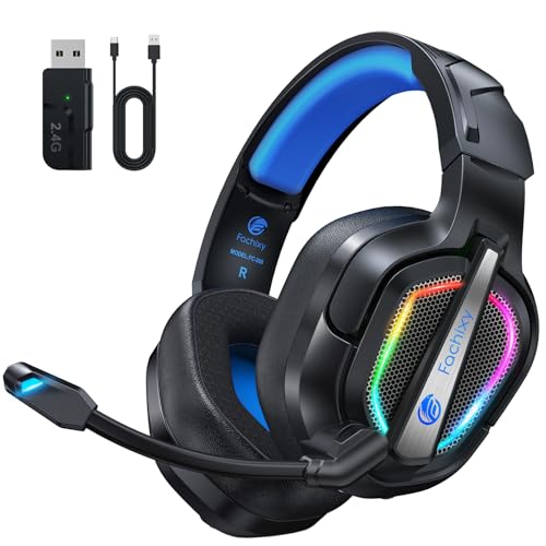 Fachixy FC200 Cascos Gaming Inalámbricos 50Hr 📢