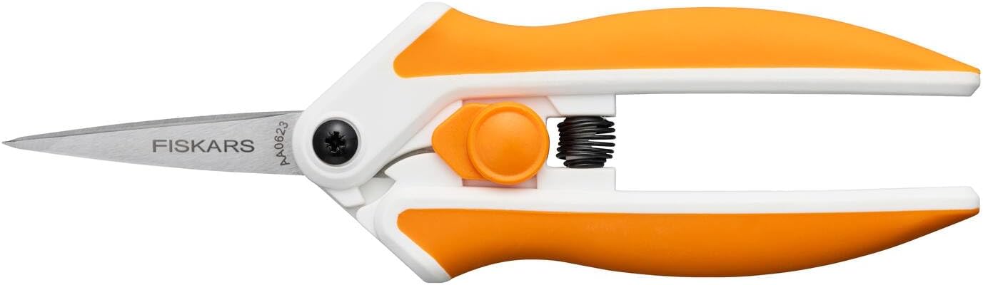 Fiskars Forbici Softgrip per Tessuti 15 cm con Micropunta, Easy Action