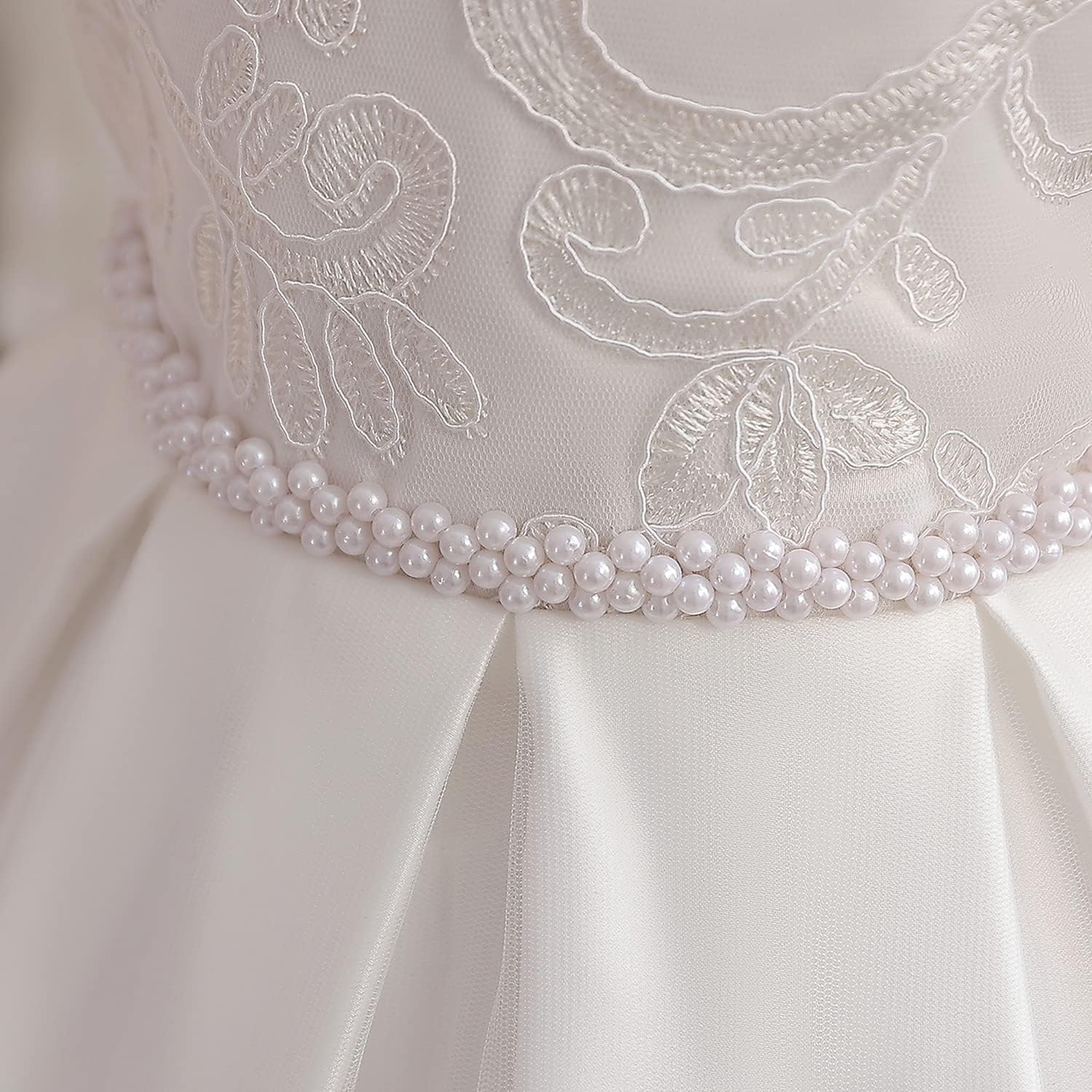 Thumbnail 3 de NNJXD Baby Girl Princess Tutu Dress (lace, lace bow and knee-length) for christening, parties & special occasions