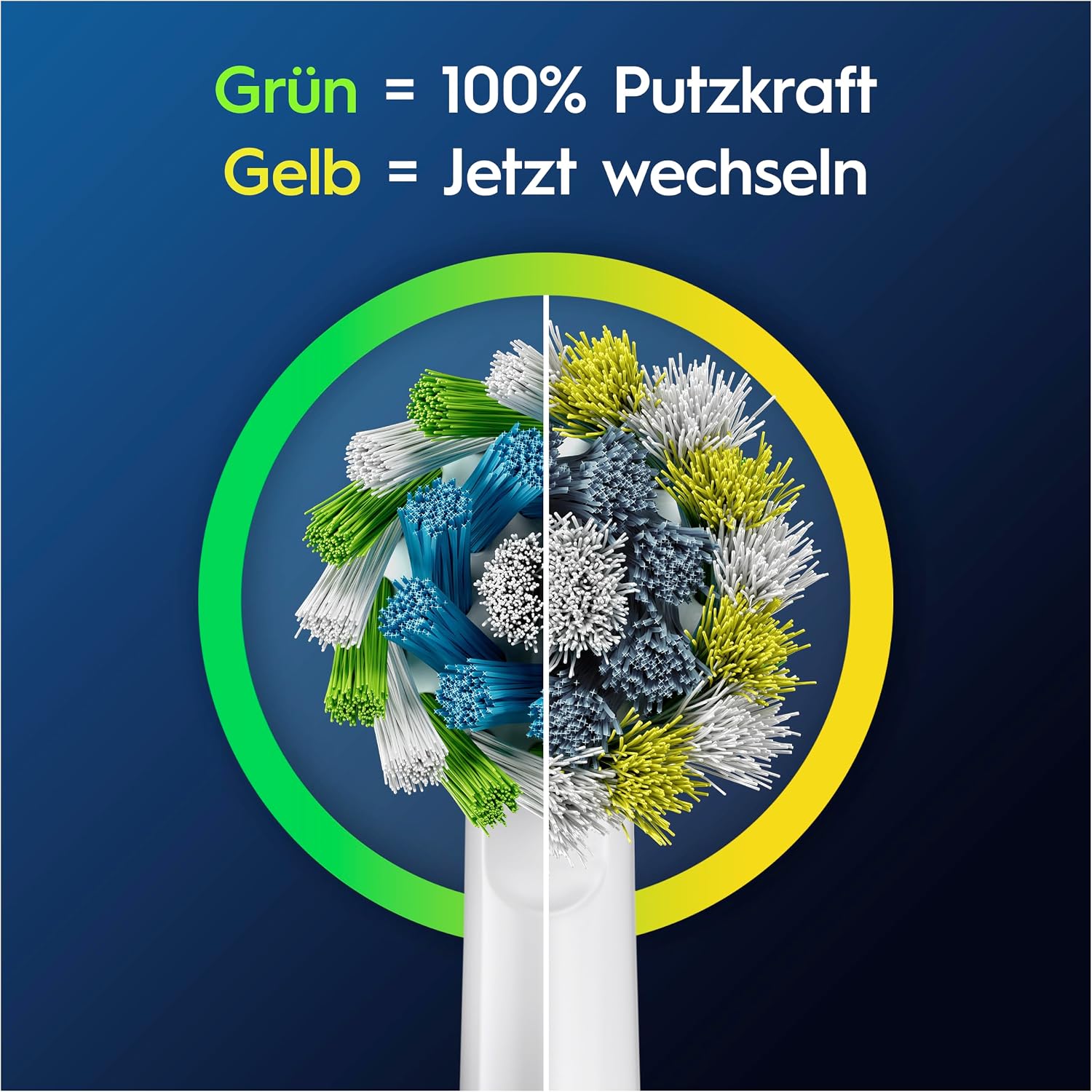 Thumbnail 6 de Oral-B Aufsteckbürsten PRO CrossAction Weiß, 10 Stück – Original Zahnbürstenaufsätze für elektrische Zahnbürsten