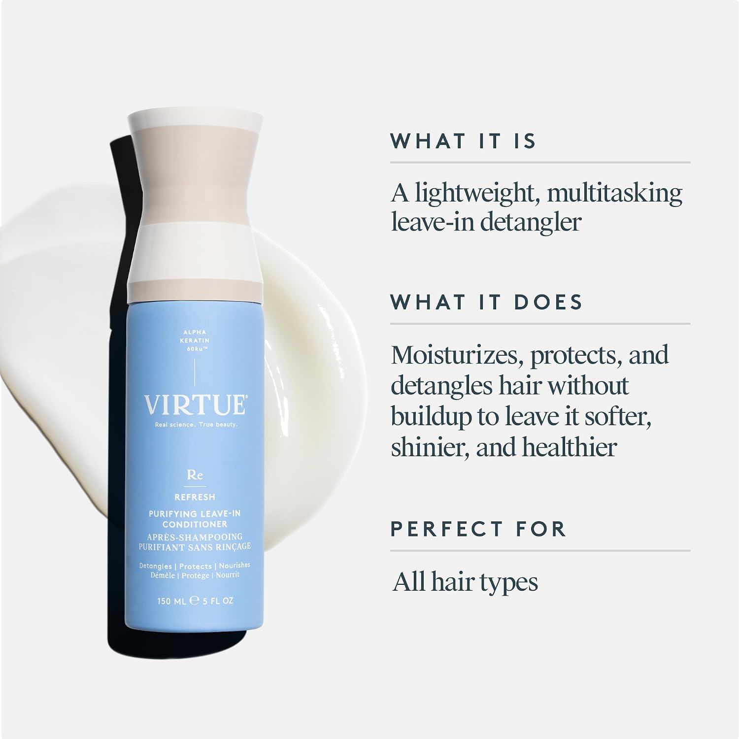 Detalle 2 de VIRTUE Purifying Leave-In 5 Fl Oz ๐โ