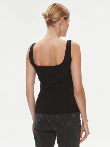 Detalle 2 de Calvin Klein CK Rib Camiseta Tirantes Mujer