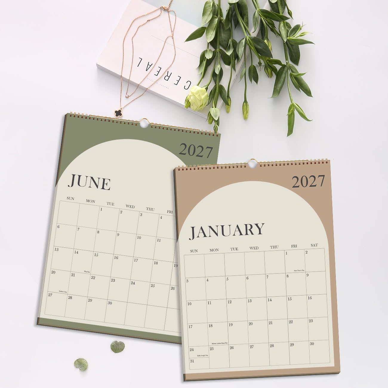 Thumbnail 3 de Calendar 2026-2027 18 Months Wall Calendar from January 2026 to June 2027 🗓
