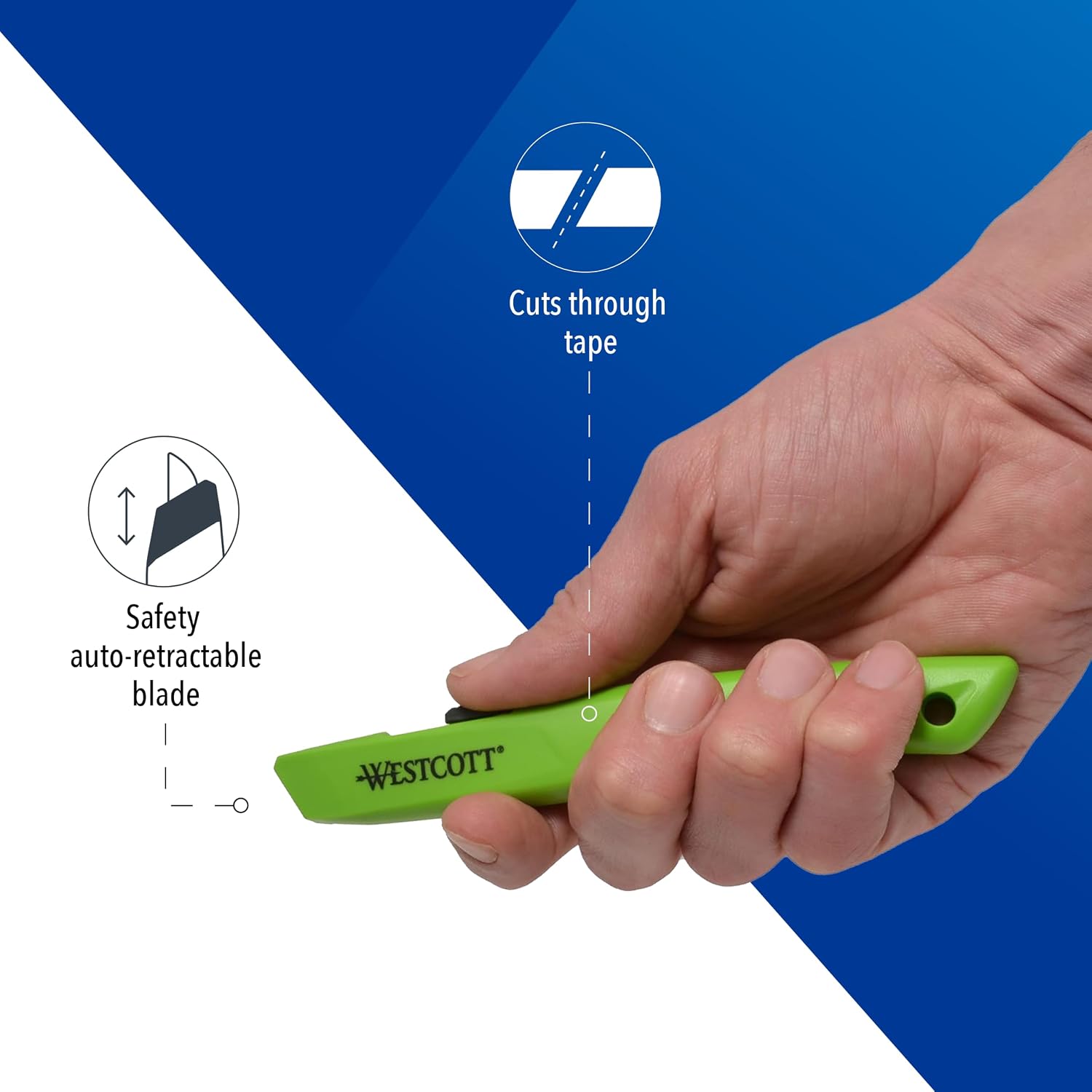 Detalle de Westcott Box Cutter, Ceramic Blade