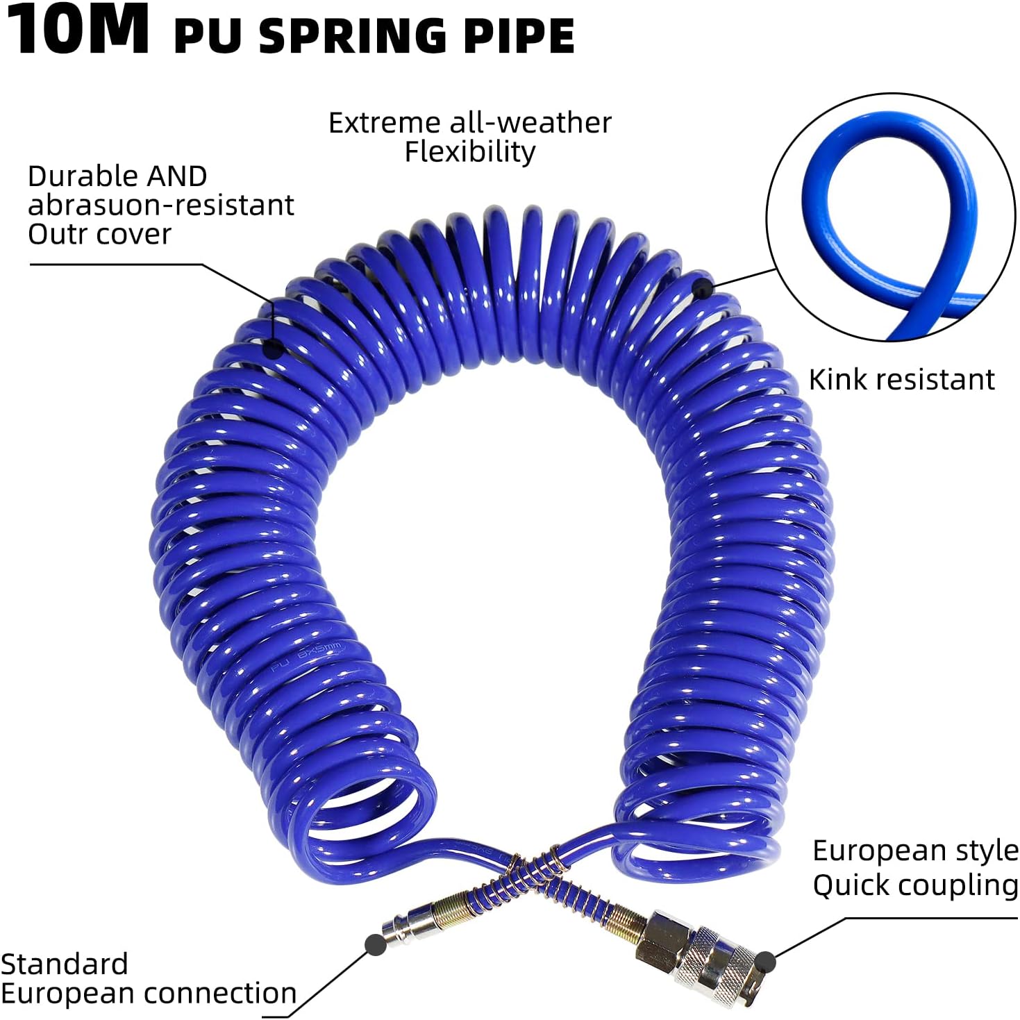 Thumbnail 1 de CCLIFE Tuyau d'air PU 10 m 🛠️