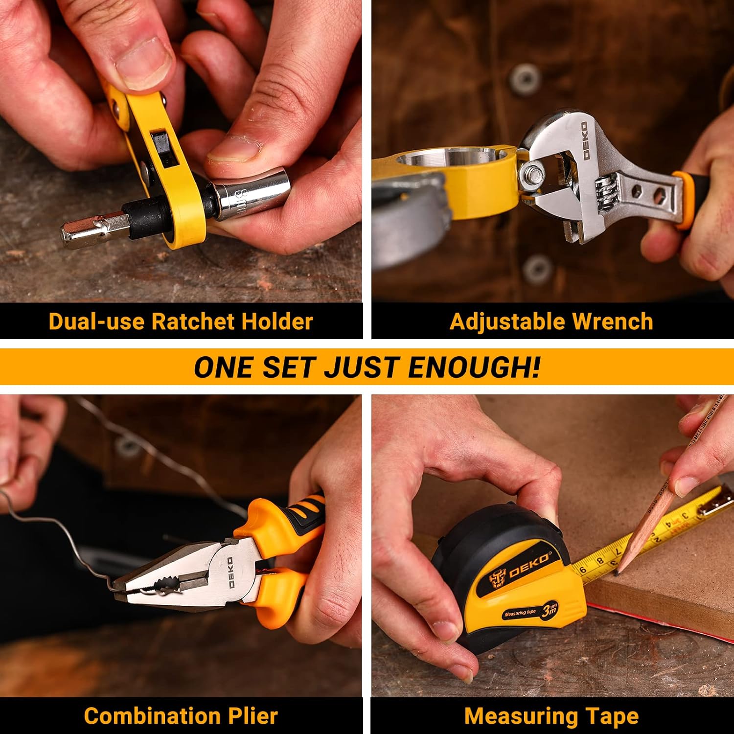 Thumbnail 5 de DEKO Tool Kit Set 100-piece DIY toolbox