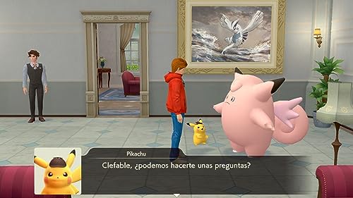 Detalle 2 de Nintendo Detective Pikachu 1 juego