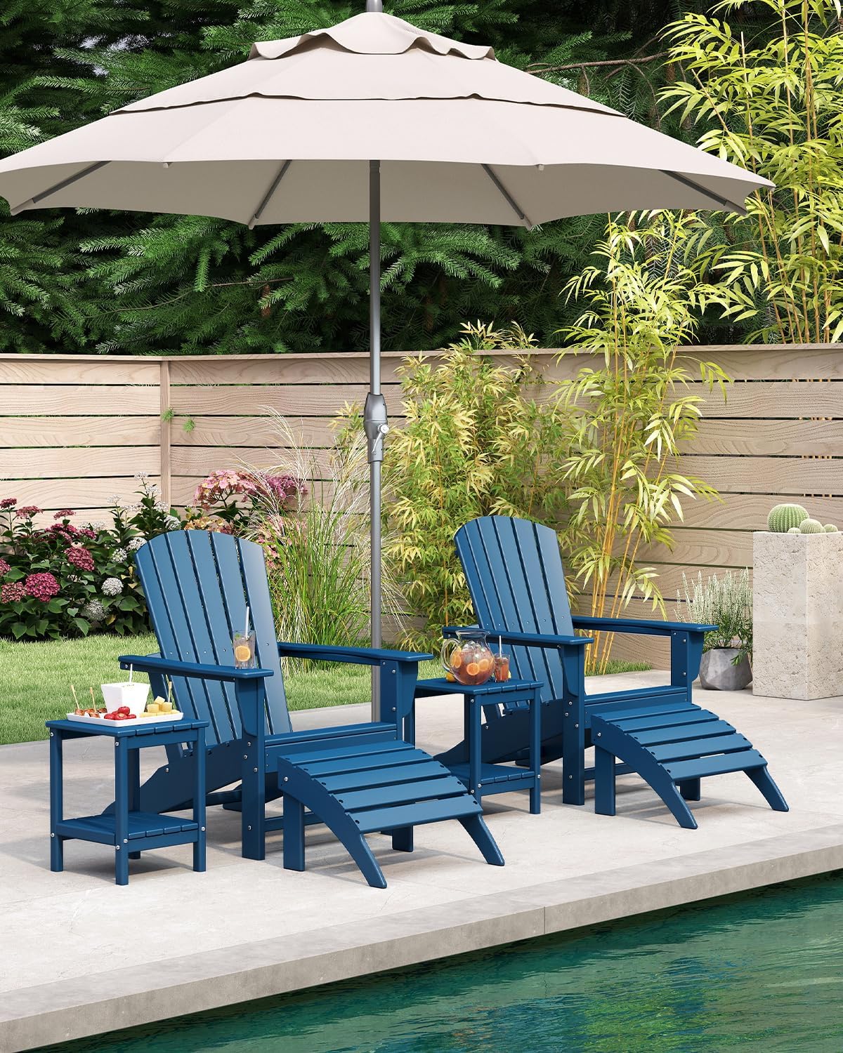Detalle 2 de Briopaws Adirondack Chairs HDPE