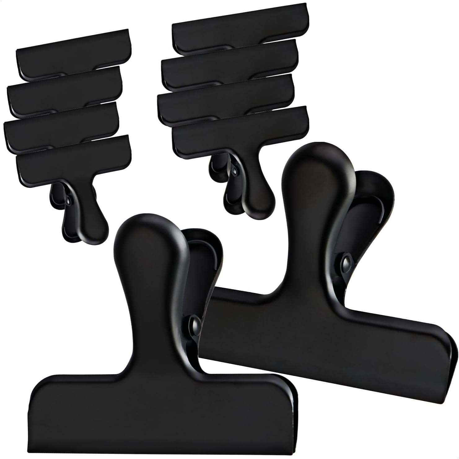 Thumbnail 6 de Wilhelm Sell® 10x clips de fermeture en acier inoxydable – fermeture hermétique pour sacs et sachets alimentaires