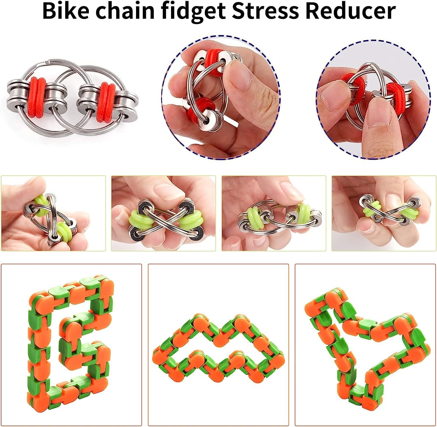 Detalle de SINZUX Fidget Toys Pack 30pcs