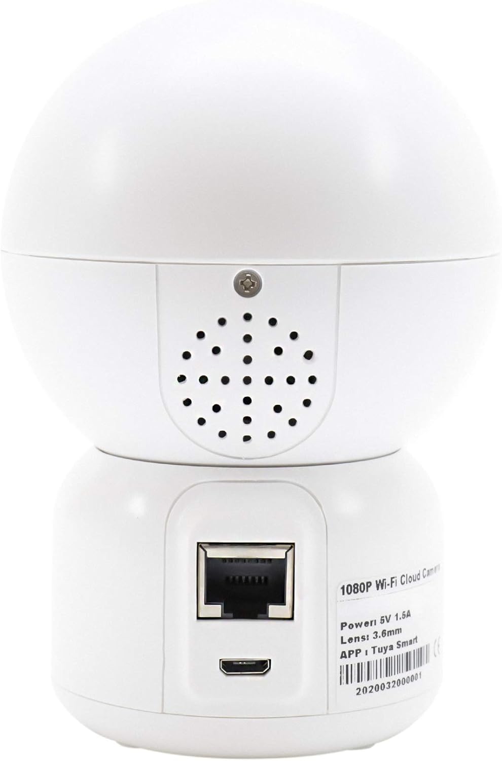Thumbnail 3 de PNI IP390T Telecamera di videosorveglianza 1080P PTZ WiFi con microSD fino a 128 GB, visione notturna e integrazione Tuya