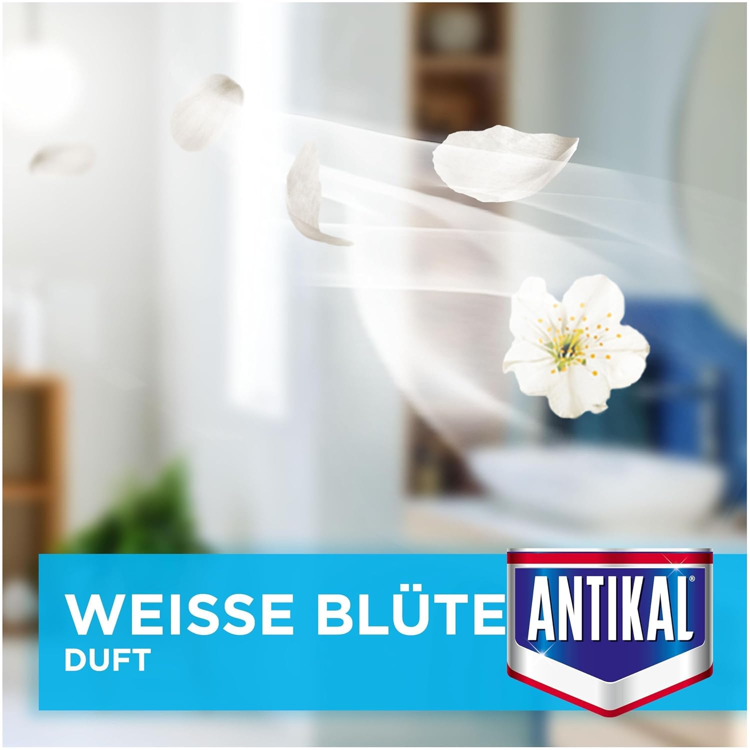 Detalle de Antikal Expressspray, 10 × 800 ml – Kalkfrei, ohne Abwischen, für Dusche & Bad