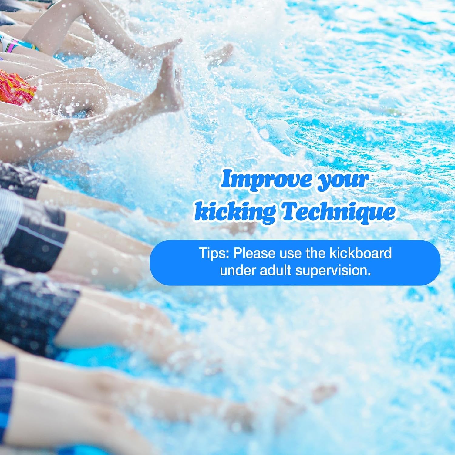 Detalle de MoKo Swimming Kickboard for Kids and Adults: Jellyfish-Shaped Training Aid