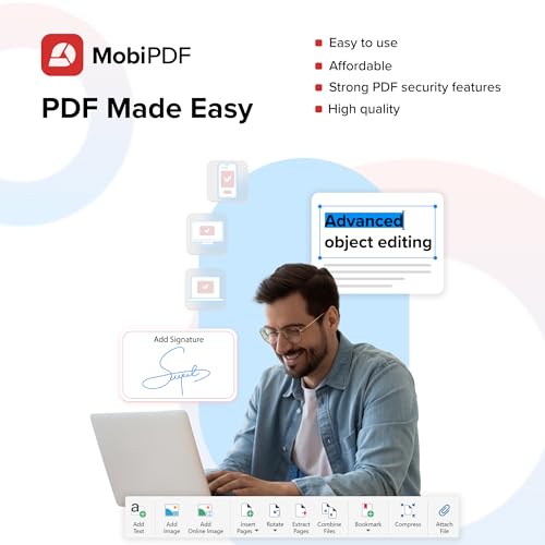 Thumbnail 1 de MobiPDF Lifetime - Professional PDF Editor for Windows