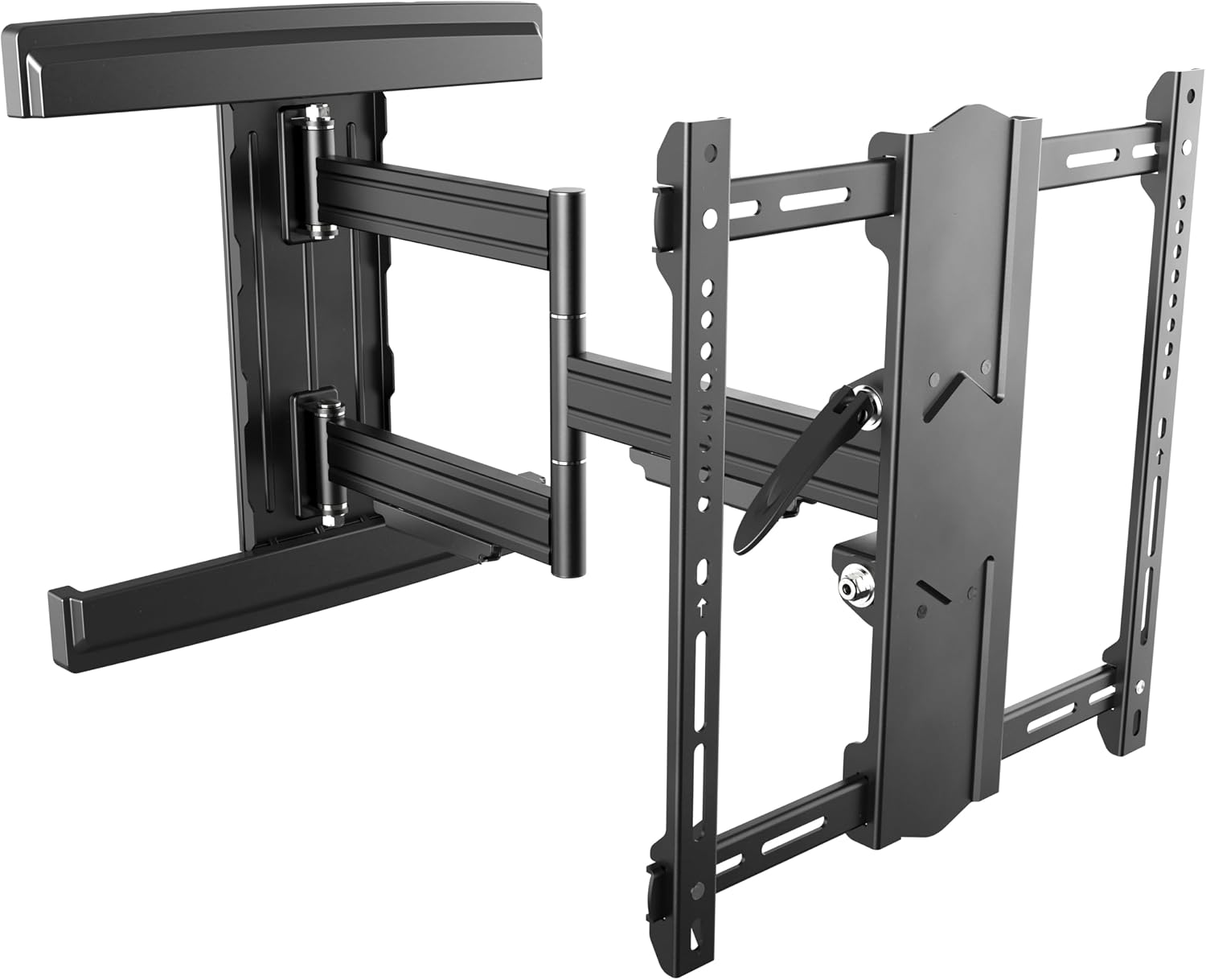 Detalle de RICOO TV Wandhalterung S5744-B – Schwenk- und Neigefunktion für 40–75 Zoll Fernseher, VESA 400x400