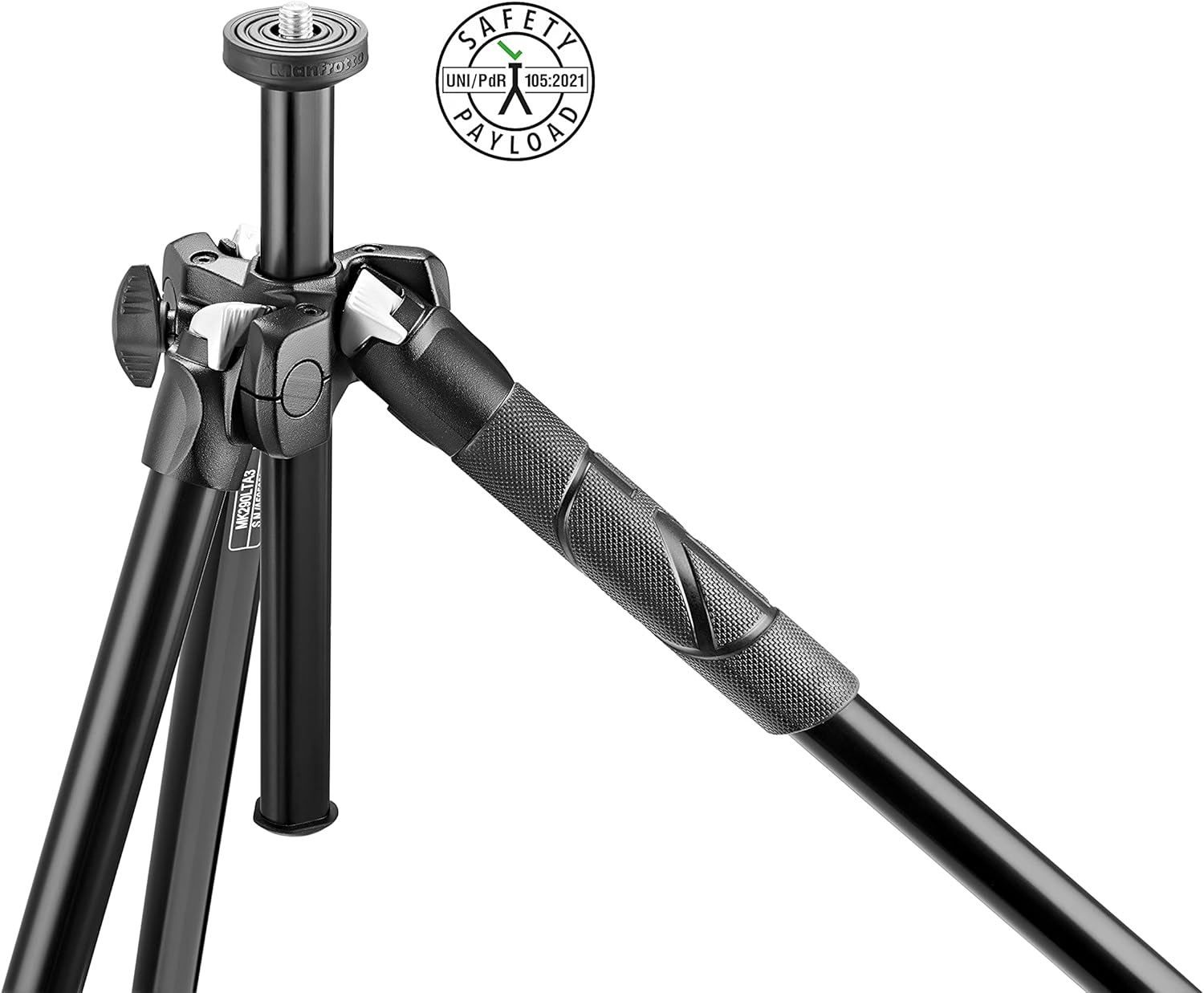 Thumbnail 1 de Manfrotto MK290LTA3-V Kit: Leichtes Stativ mit Video-Fluidkopf in Schwarz