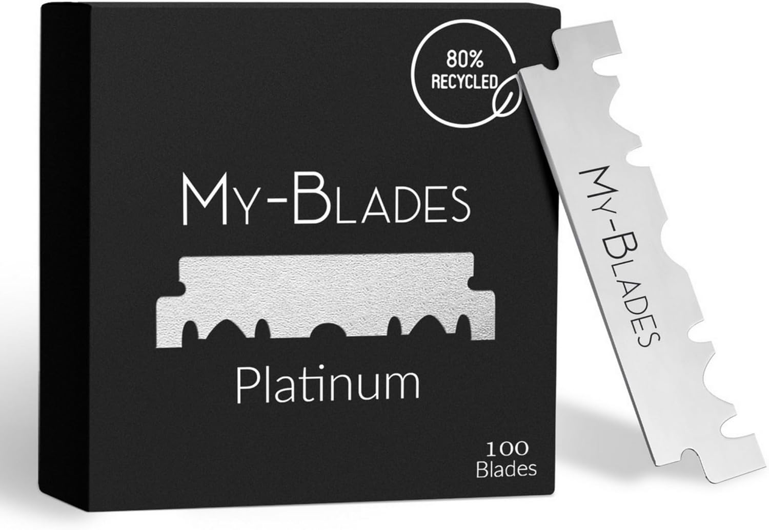 My-Blades Platinum -100 monolame: rasatura di lusso sostenibile per pelli sensibili