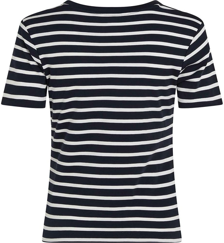 Thumbnail 1 de Tommy Hilfiger Women's New Slim Cody V-Neck Short Sleeve T-Shirt