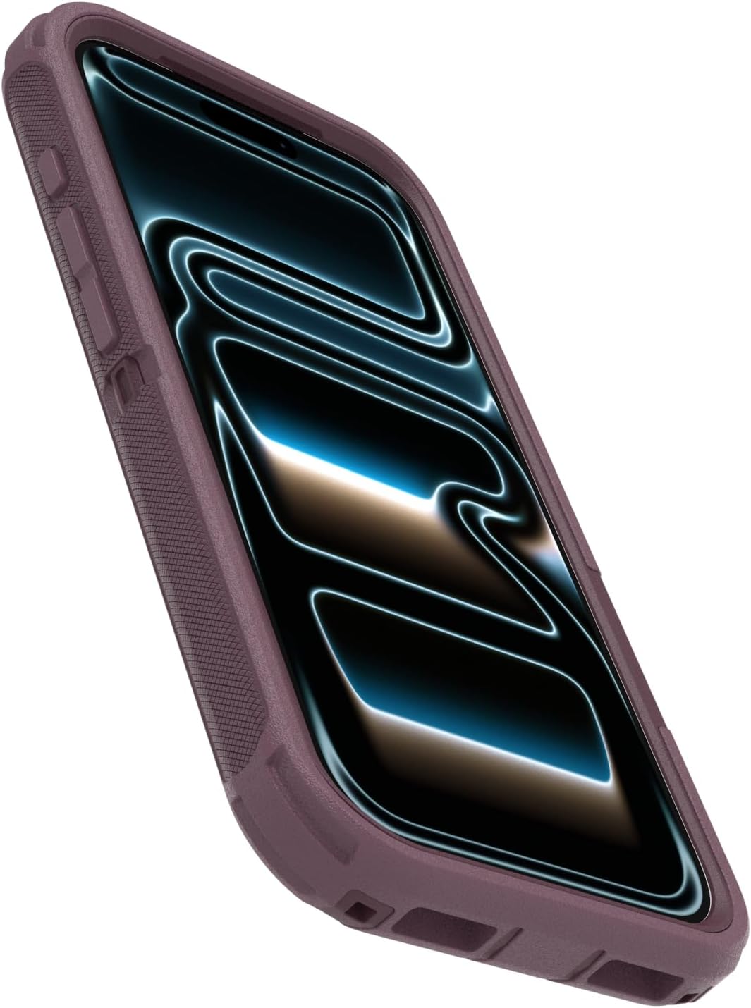 Detalle de OtterBox Defender Series Pro iPhone 17 Pro用ケース 3層構造・MagSafe対応・パープルミステリー