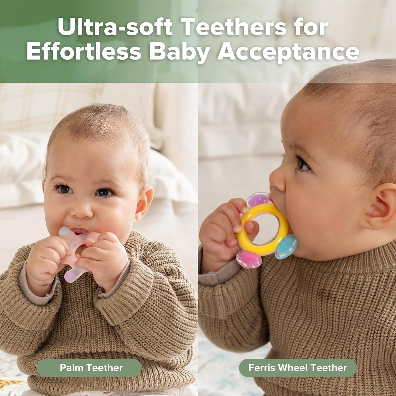 Thumbnail 1 de Haakaa Silicone Teether Combo 2-pack