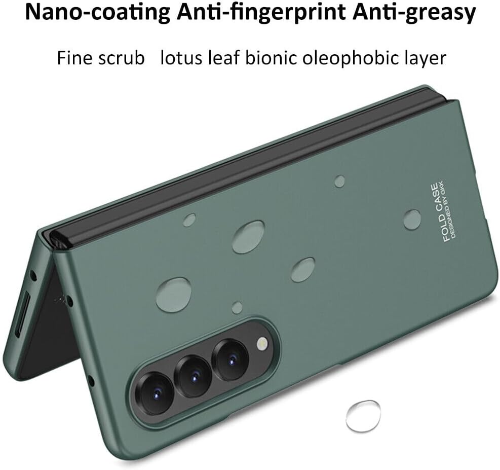 Thumbnail 4 de Panda Bobo Ultra-Thin Shockproof Case for Samsung Galaxy Z Fold 4 (Gold)