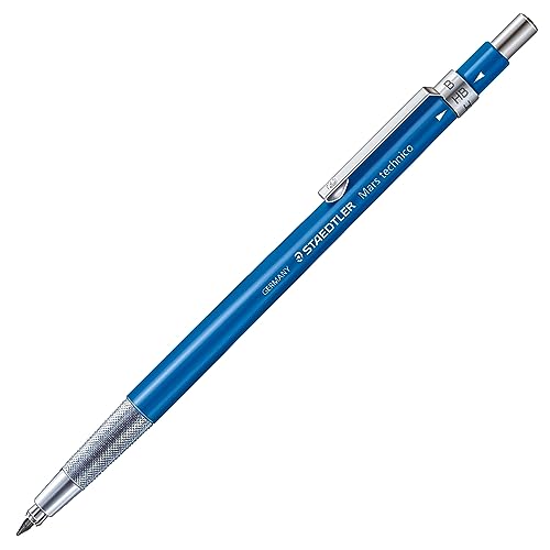 Detalle de Staedtler Mars Technico - Portamine 2 mm con Temperino Integrato inchiostro HB incluso: design affidabile per disegno e scrittura