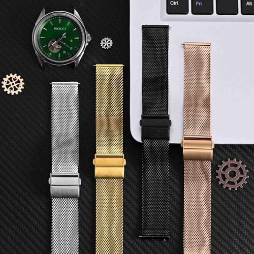 Thumbnail 7 de WOCCI 20mm Correa Reloj de Malla Metal ⌚