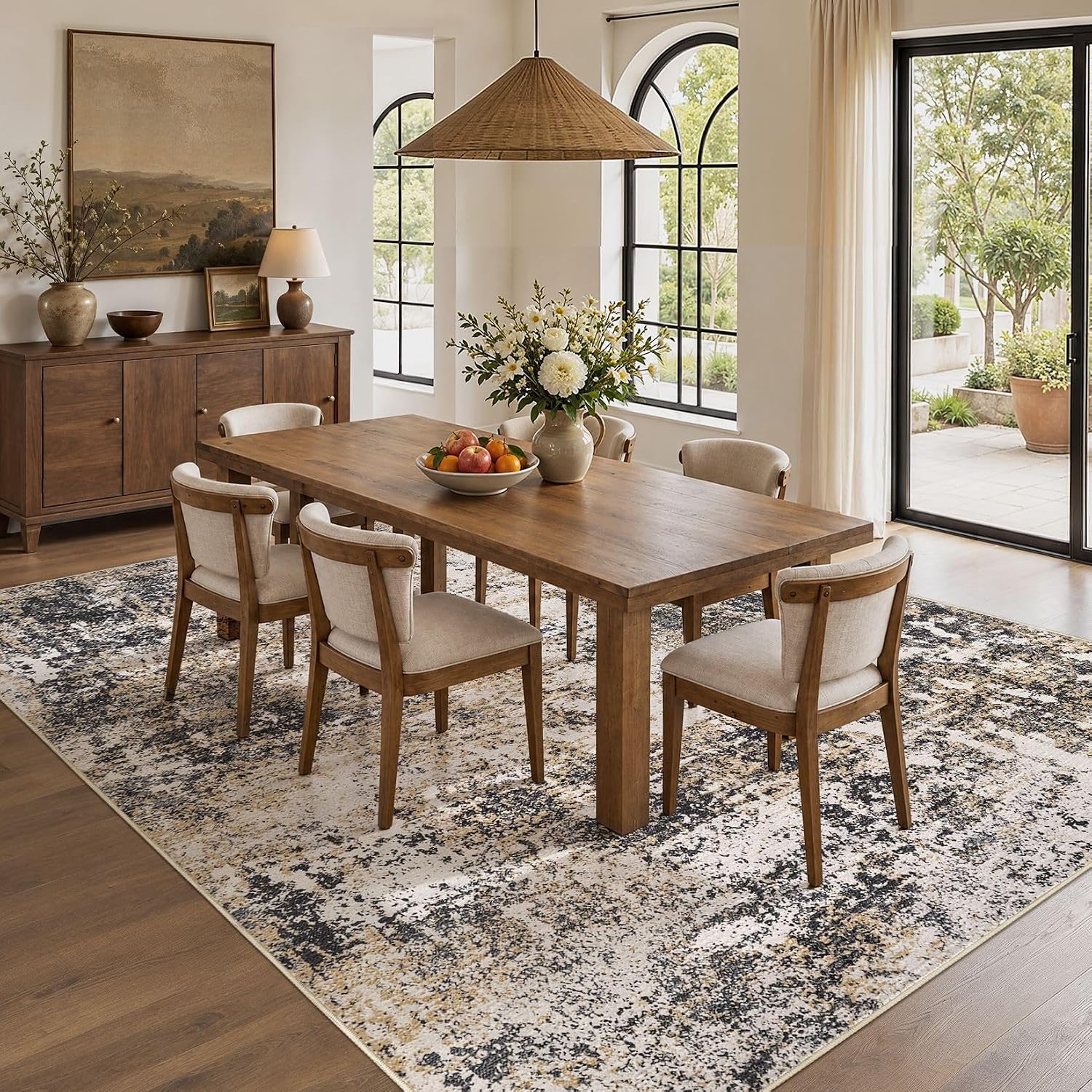 Thumbnail 6 de Nakagishi 8x10 Washable Boho Area Rug