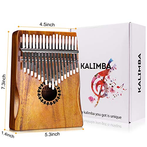 Thumbnail 8 de Newlam 17-Key Kalimba Thumb Piano: Handcrafted, Ergonomic & Ready to Play