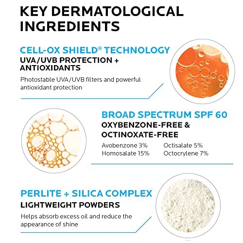 Detalle de La Roche-Posay Anthelios Clear Skin Oil Free Face Sunscreen SPF 60 (1.7 oz)