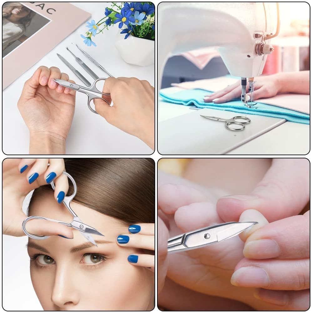 Thumbnail 6 de URAQT Forbici per Unghie 4 Pezzi – Set professionale per cuticole, unghie e cura mani