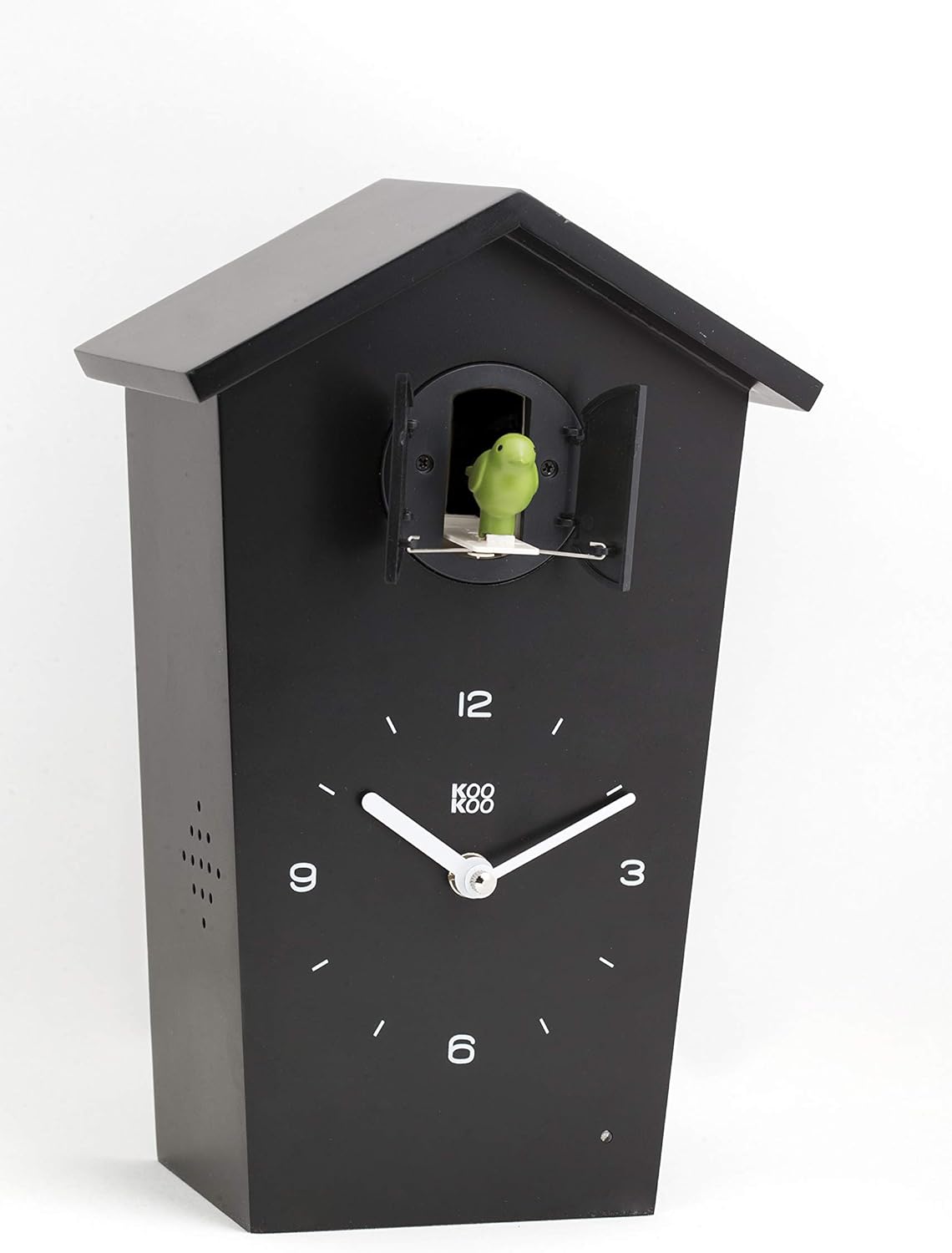 Detalle de KOOKOO Birdhouse Noir, horloge murale coucou