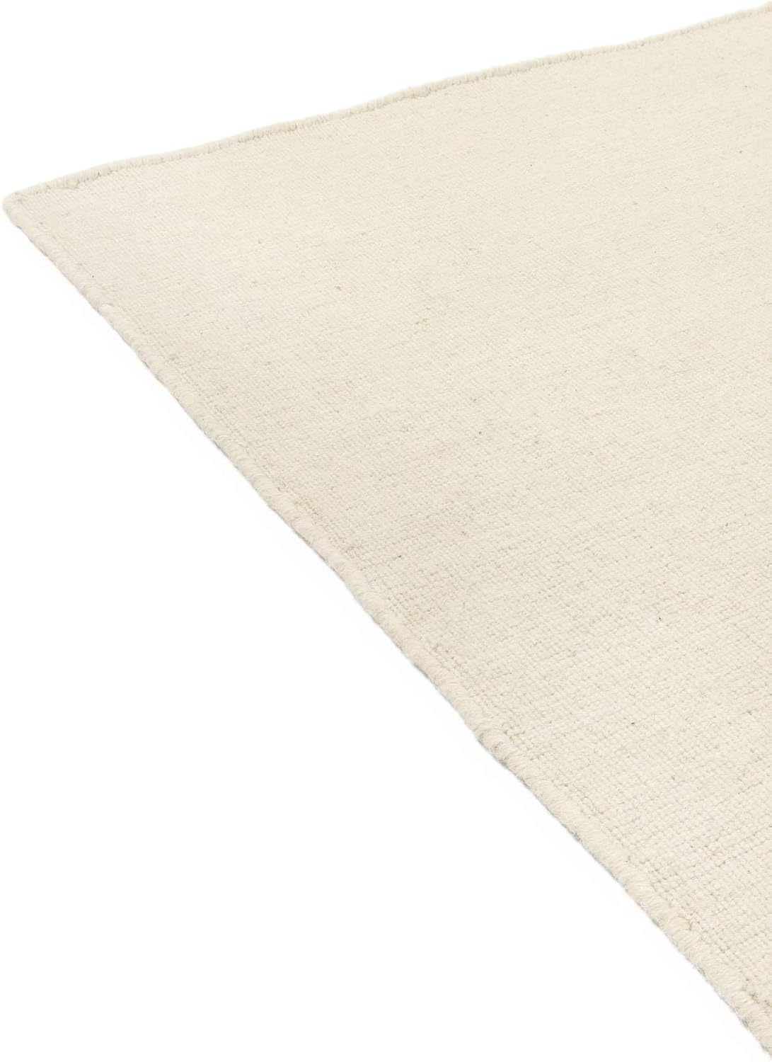 Detalle de RugVista Handloom flat – ręcznie tkany dywan kilim 300 × 400 cm, naturalny