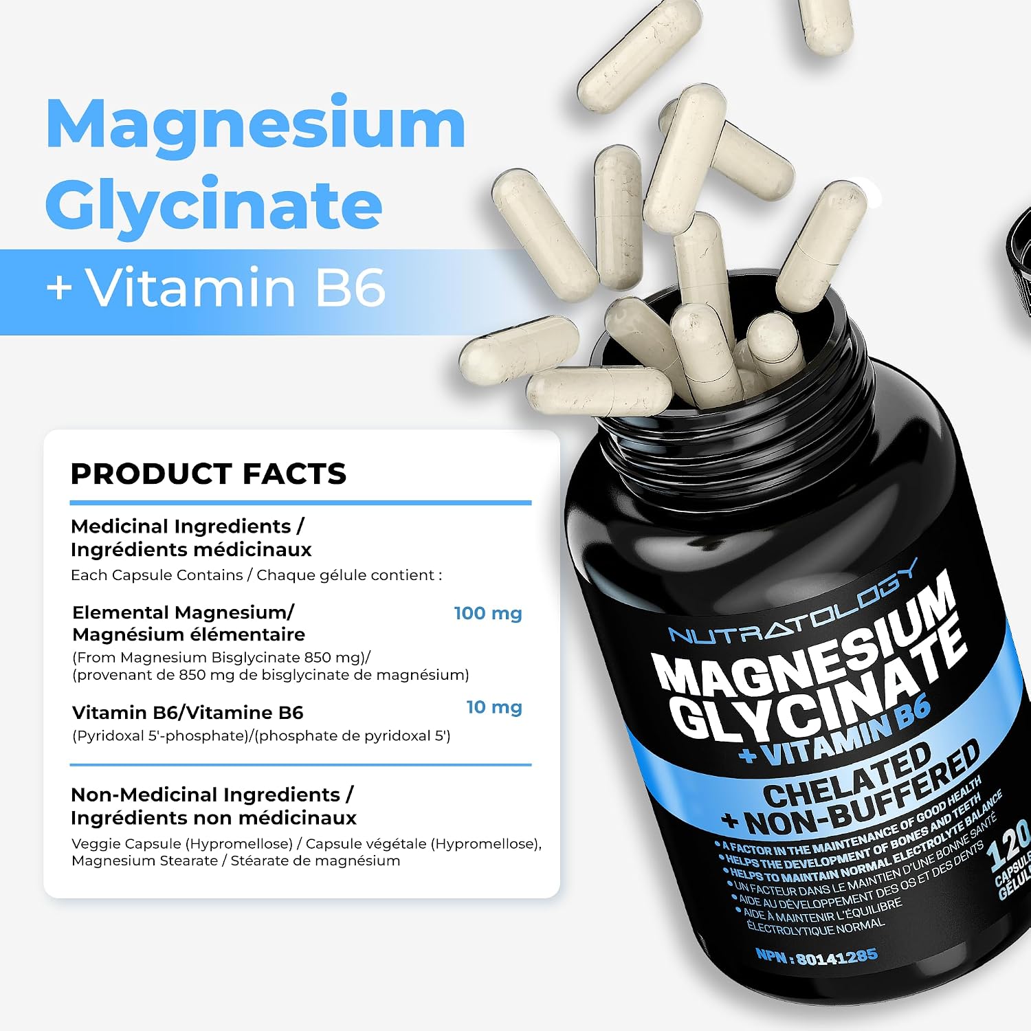 Thumbnail 6 de Nutratology Magnesium Glycinate Capsules, 120 count