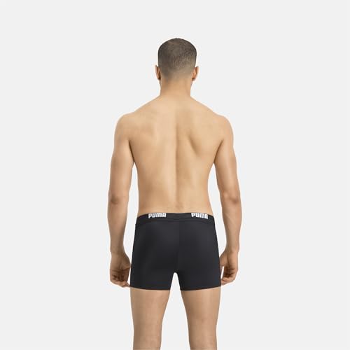 Detalle de PUMA Homme Trunk Maillot De Bain Noir – Confort et durabilité au quotidien