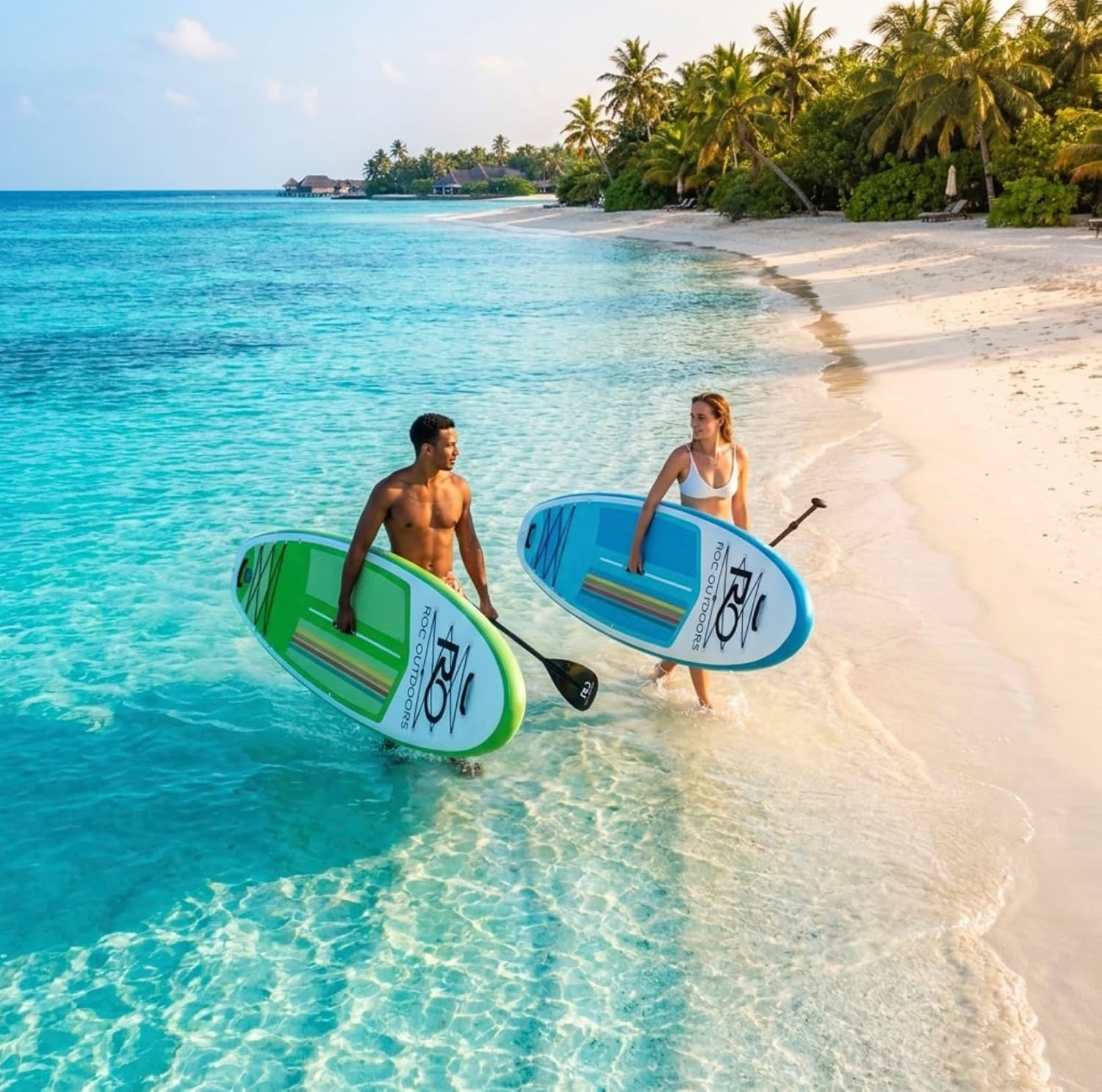 Thumbnail 5 de Roc 10'6" Inflatable Stand Up Paddle Board with Premium Accessories