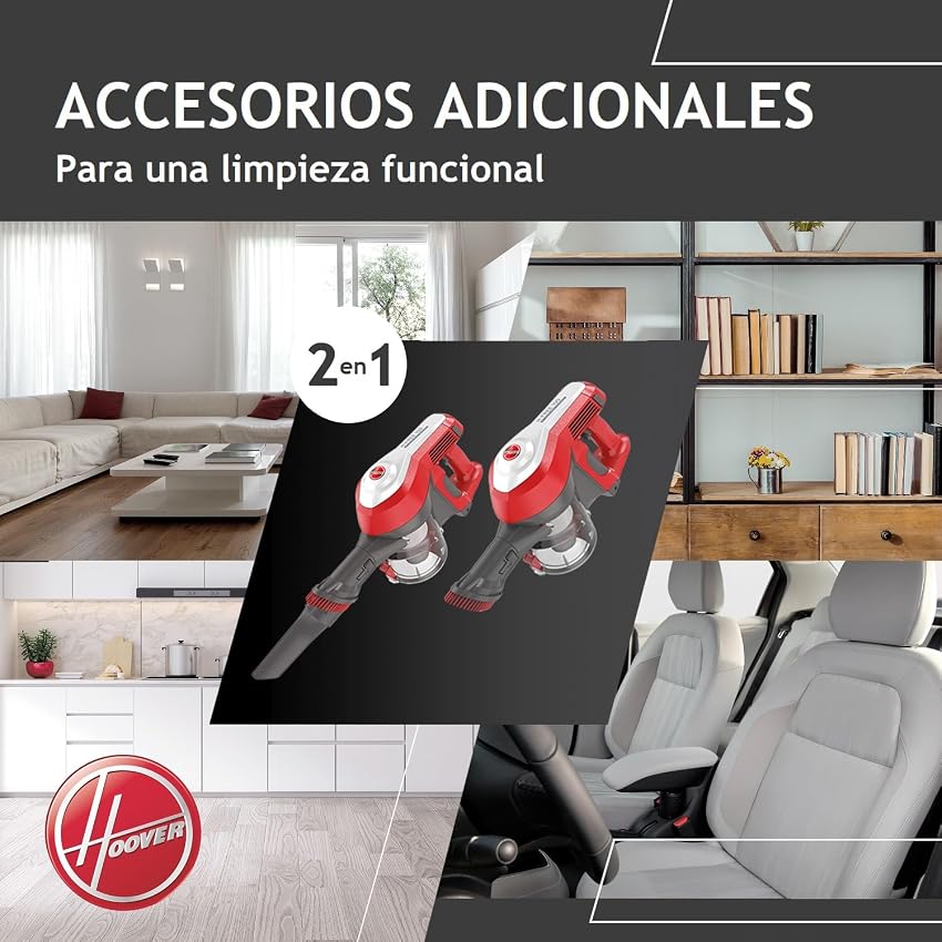 Detalle de Hoover H-FREE 100 HOME Aspiradora 40 min