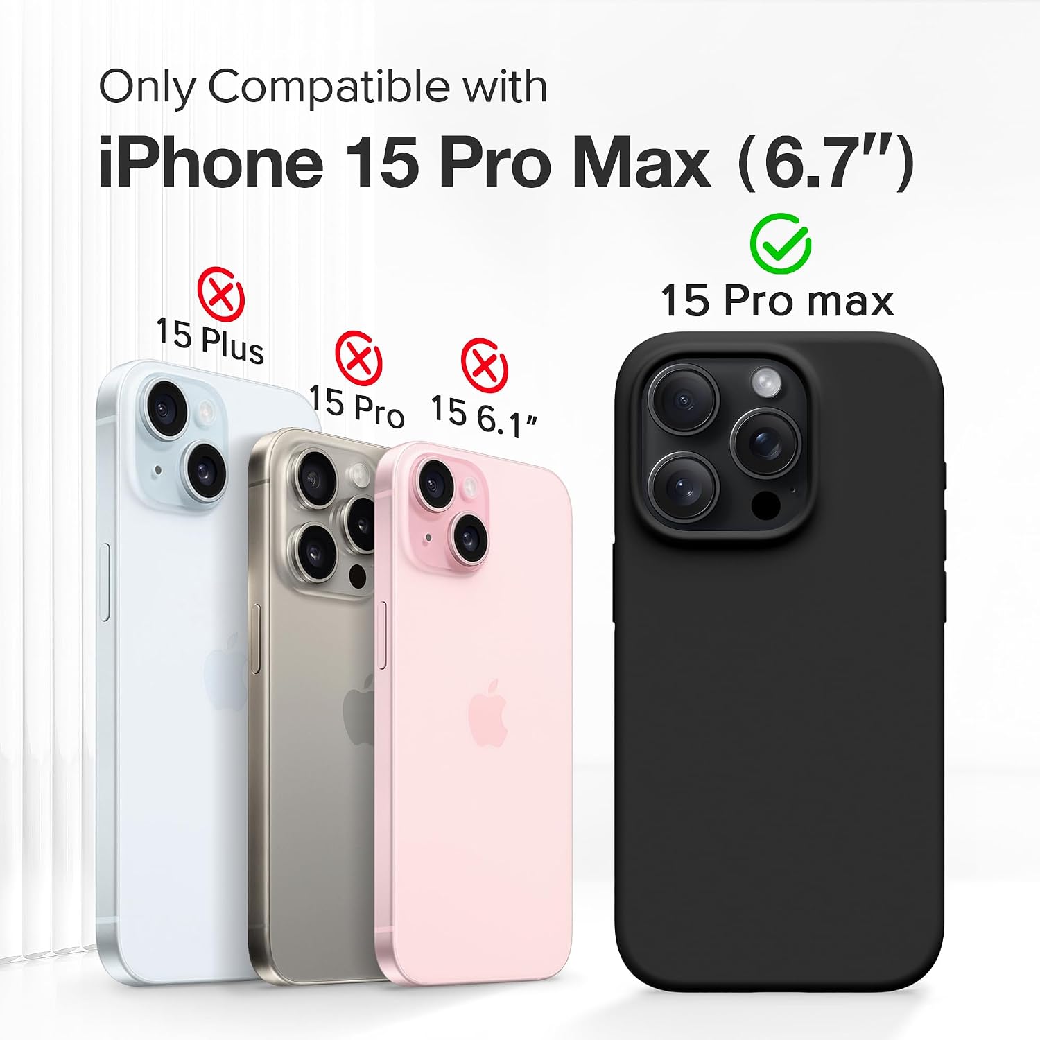 Thumbnail 1 de GONEZ iPhone 15 Pro Max case 6.7
