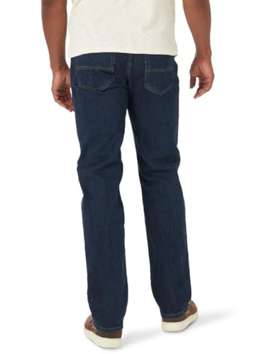 Thumbnail 1 de Wrangler Authentics Mens Jeans – Regular Straight Fit, Dark Indigo