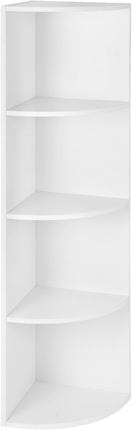 Detalle 2 de VASAGLE CUSTOS Collezione – Libreria Angolare a 4 Livelli, design bianco, robusta e pratica