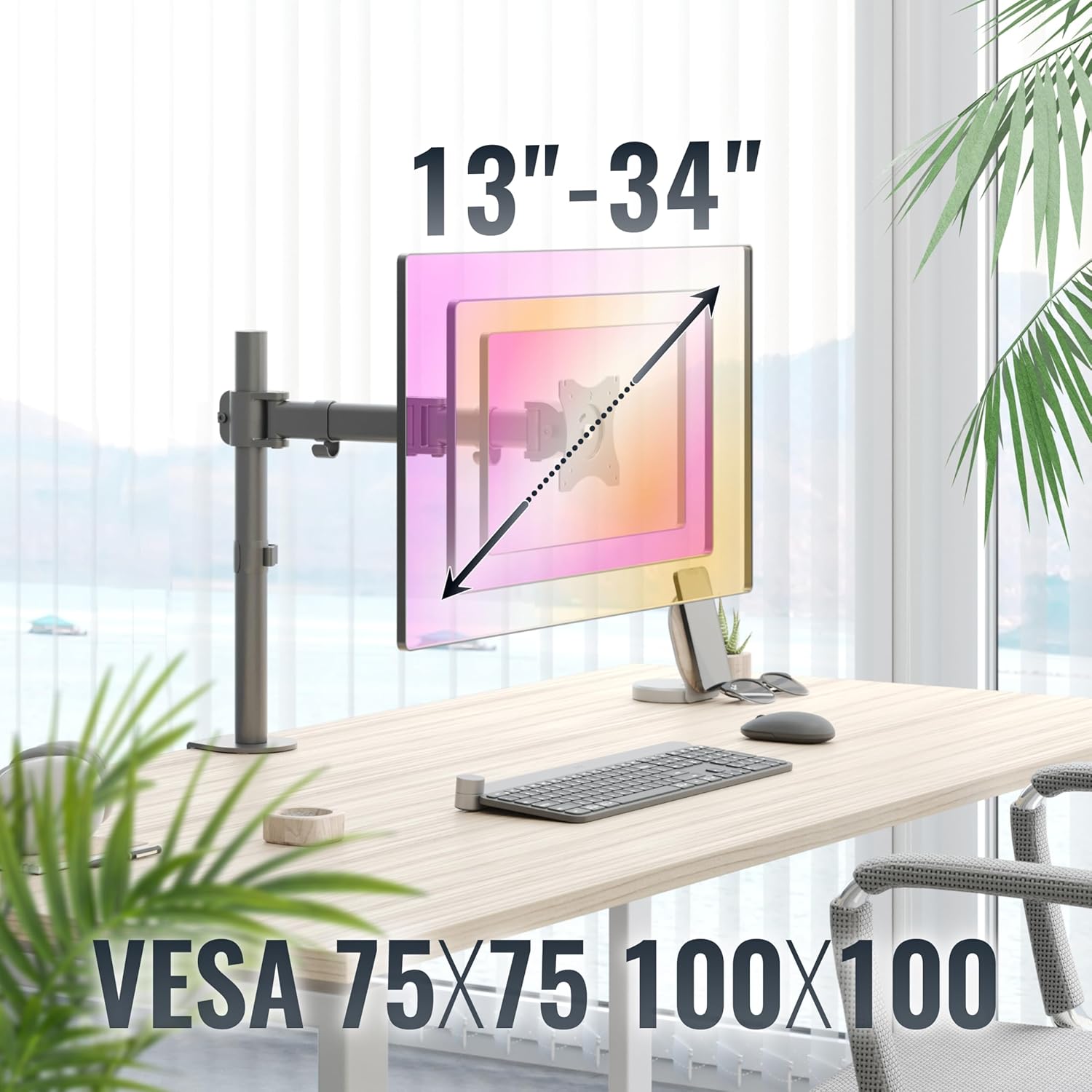 Thumbnail 3 de RICOO TS5711 support écran 30‑74 cm 📺