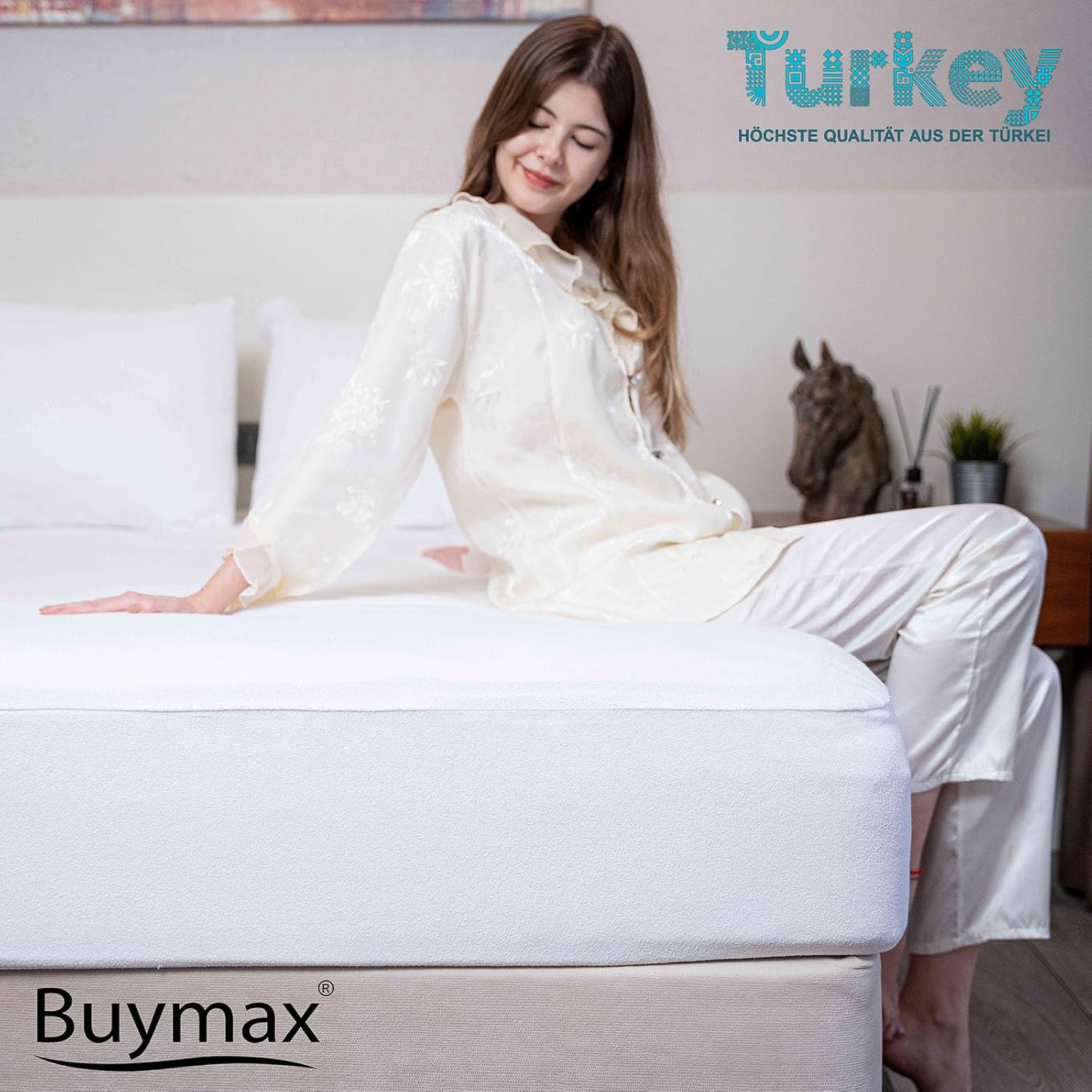 Thumbnail 1 de Buymax Matratzenschoner wasserdicht 140x200 cm